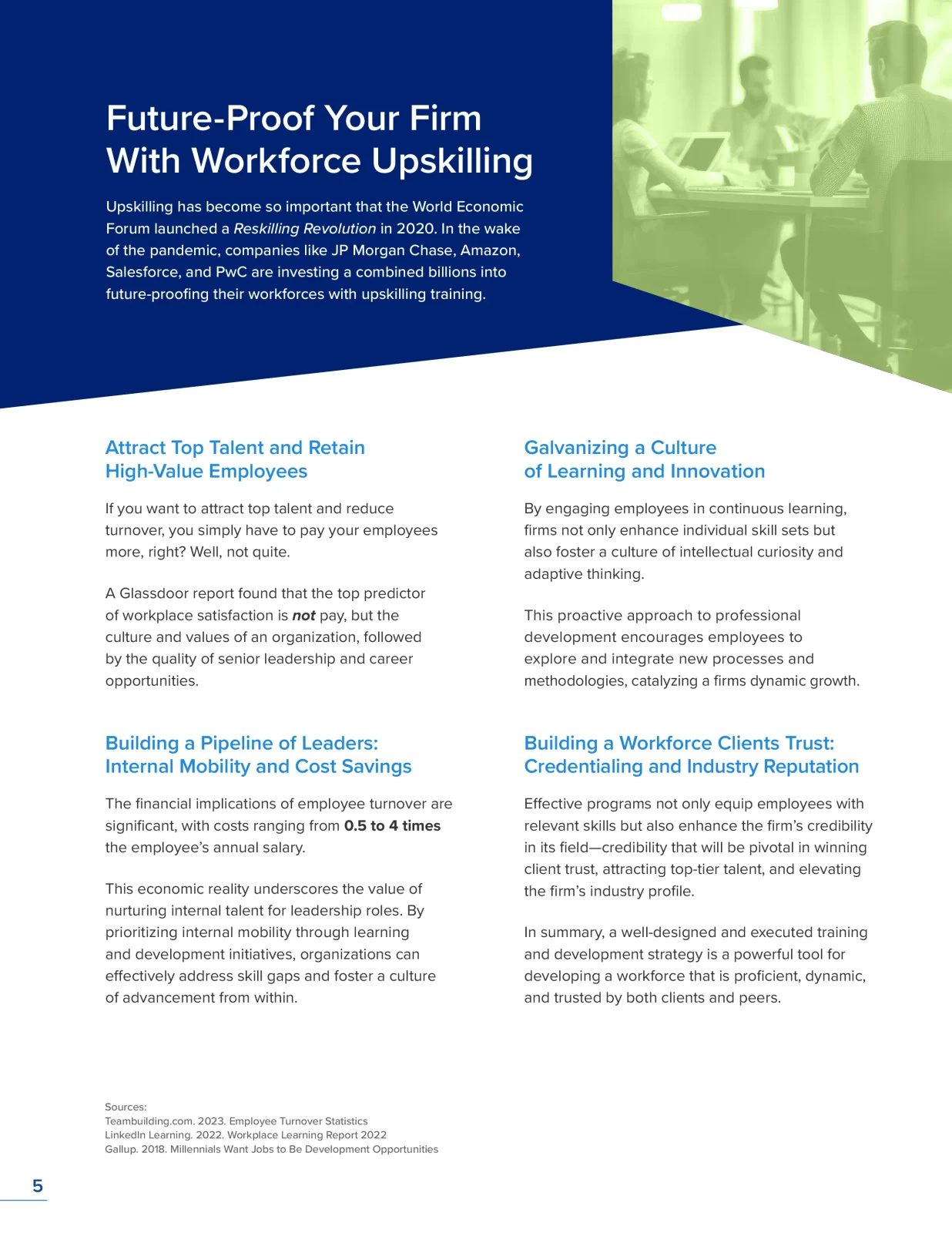 Future-Proof Your Firm With Workforce Upskilling