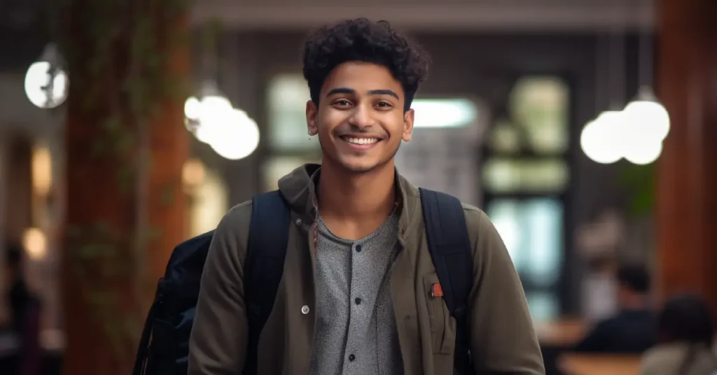 An Indian student is approaching his junior year in college and beginning to explore options for continuing his education beyond graduation.