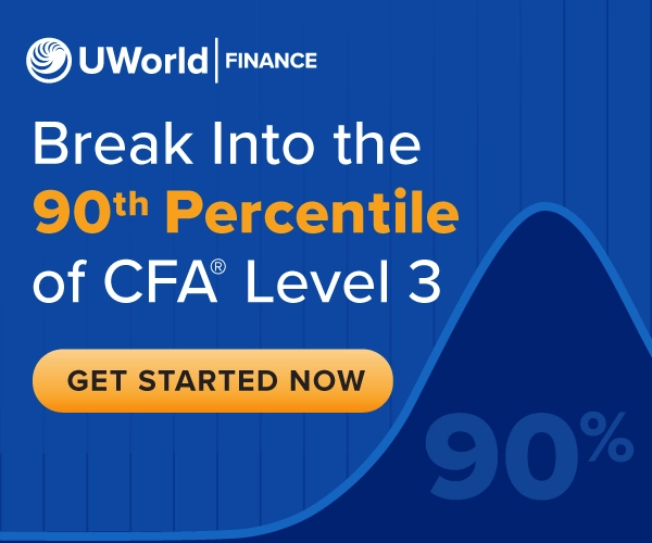 Break into the 90th Percentile of CFA Level 3,' inspiring candidates to excel in their CFA Level 3 exam.