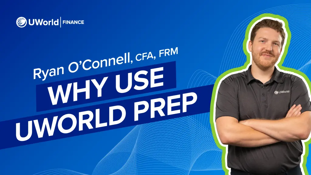 Ryan O’Connell T tells why use uworld cfa prep