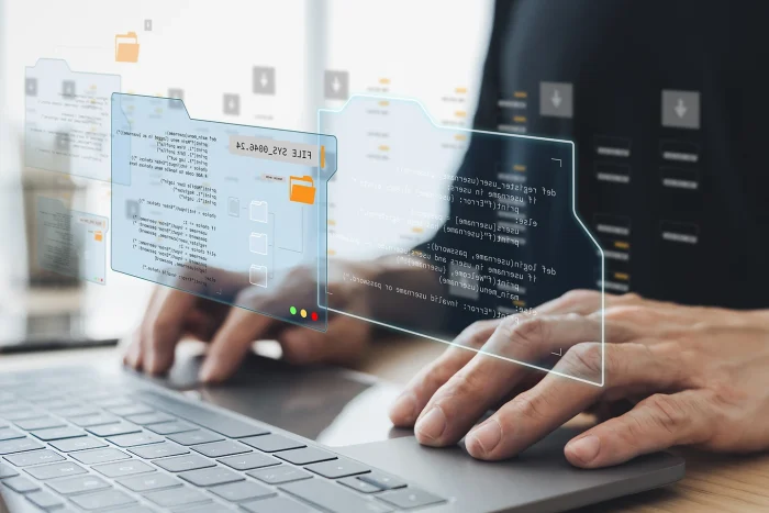 candidate works on one of the PSM modules before receiving his results.