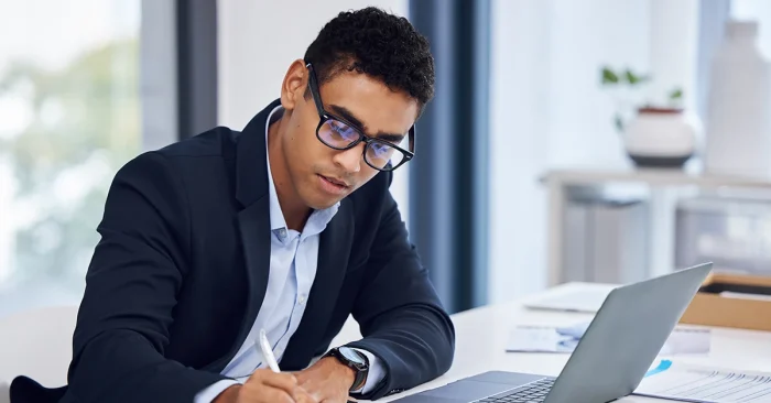 CFA Level 1 Candidate Preparing for the exam